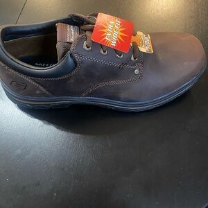 Skechers Men's Dark Brown Oxfords